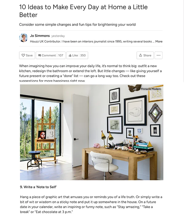 10 Ideas to Make Every Day at Home a Little Better